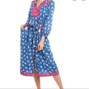 J Crew Tulum Maxi Shirtdress